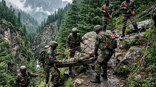 Indian Army Officer Suffers Fatal Fall in Rajouri Anti-Terror Operation