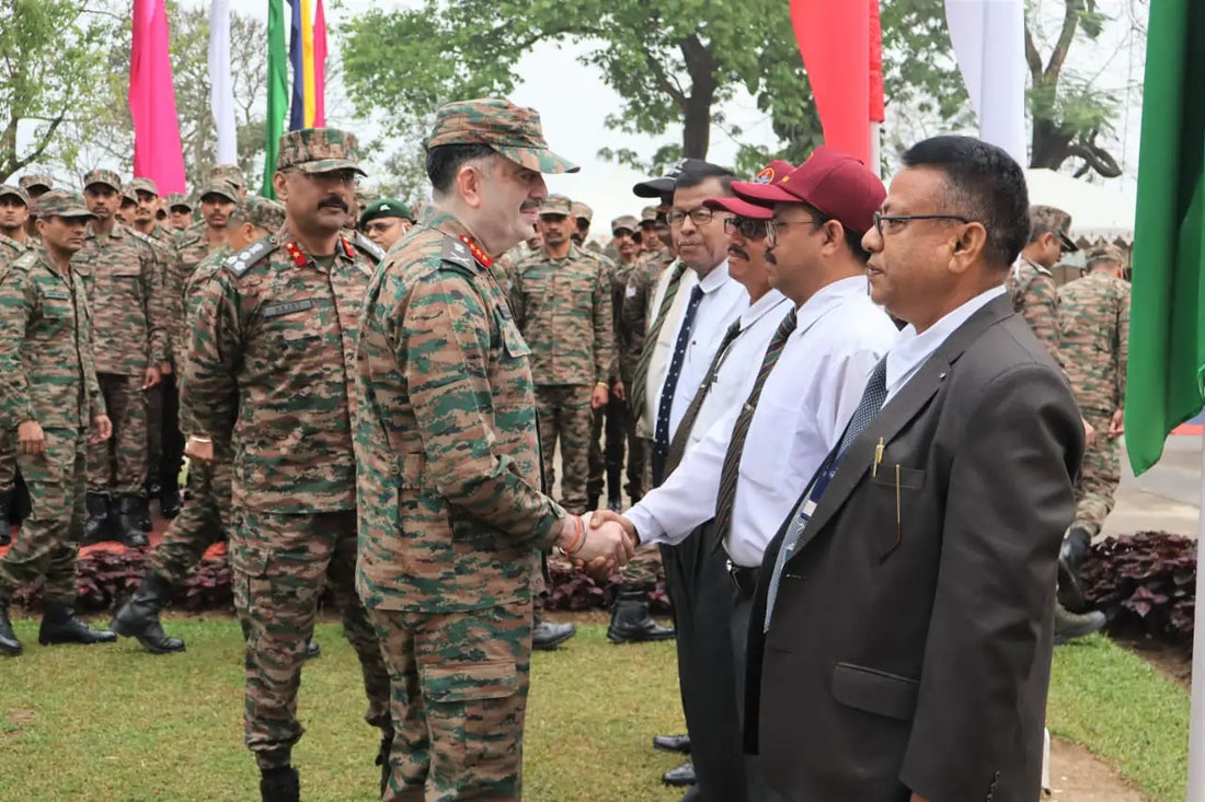 Lt Gen Abhijit S Pendharkar Assesses Operational Readiness and Honours Fallen Hero at Masimpur Military Station