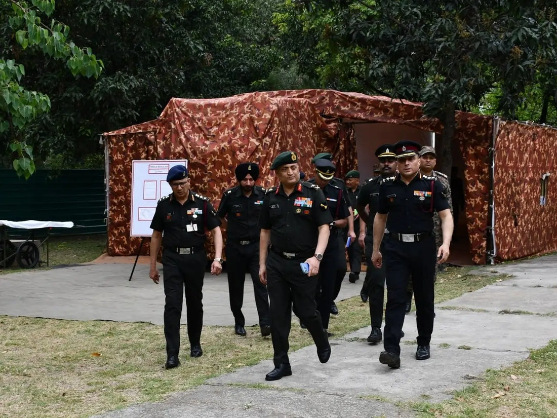 Major General Amaresh Gunjan Evaluates Golden Key Division's Combat Medical Readiness