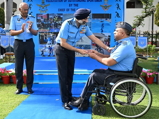 Indian Air Force Chief AP Singh Honors Sportspersons for Exemplary Achievements