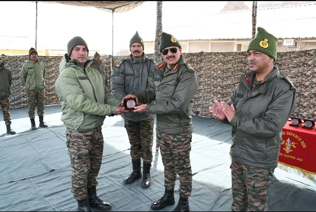 Lt Gen Hitesh Bhalla Evaluates Operational Readiness of Vyomari Vidhwansak Brigade
