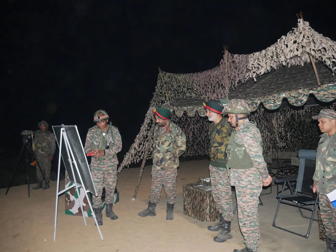 Lt Gen Manjinder Singh Evaluates Operational Capability of Sapta Shakti Command's Sarvada Agrani Brigade