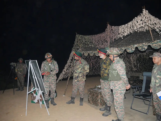 Lt Gen Manjinder Singh Evaluates Operational Capability of Sapta Shakti Command's Sarvada Agrani Brigade