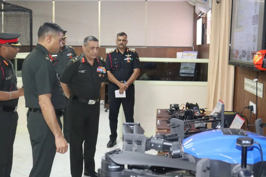 Maj Gen Amaresh Gunjan Launches TORQUE UAS Training Facility, Evaluates Combat Preparedness of Golden Key Division