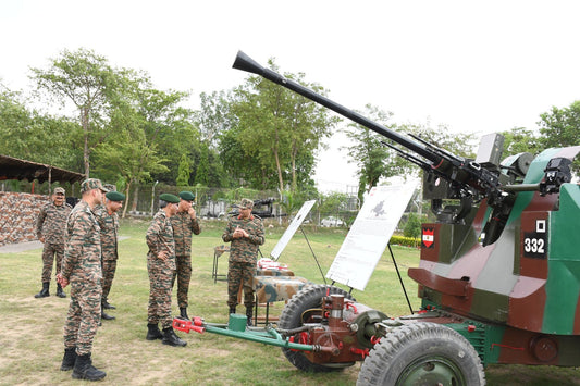 Lt Gen Manoj Katiyar Evaluates Rising Star Corps' Advanced Readiness and Technological Advancements in Punjab