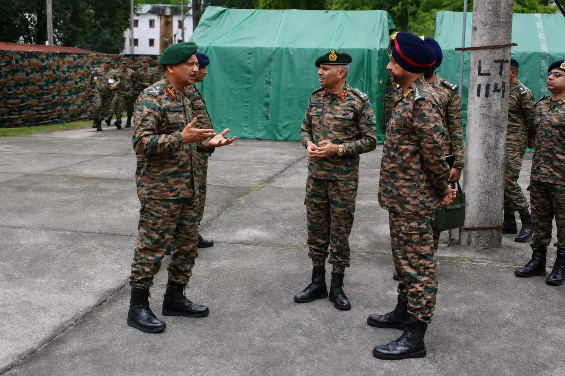 Lt Gen CG Muralidharan Reviews Medical Preparedness at Trishakti Corps