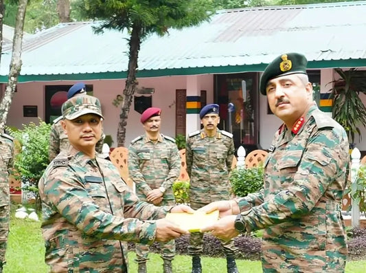 Lt Gen Manraj Singh Mann Assesses Operational Readiness at Hasimara and Kumargram