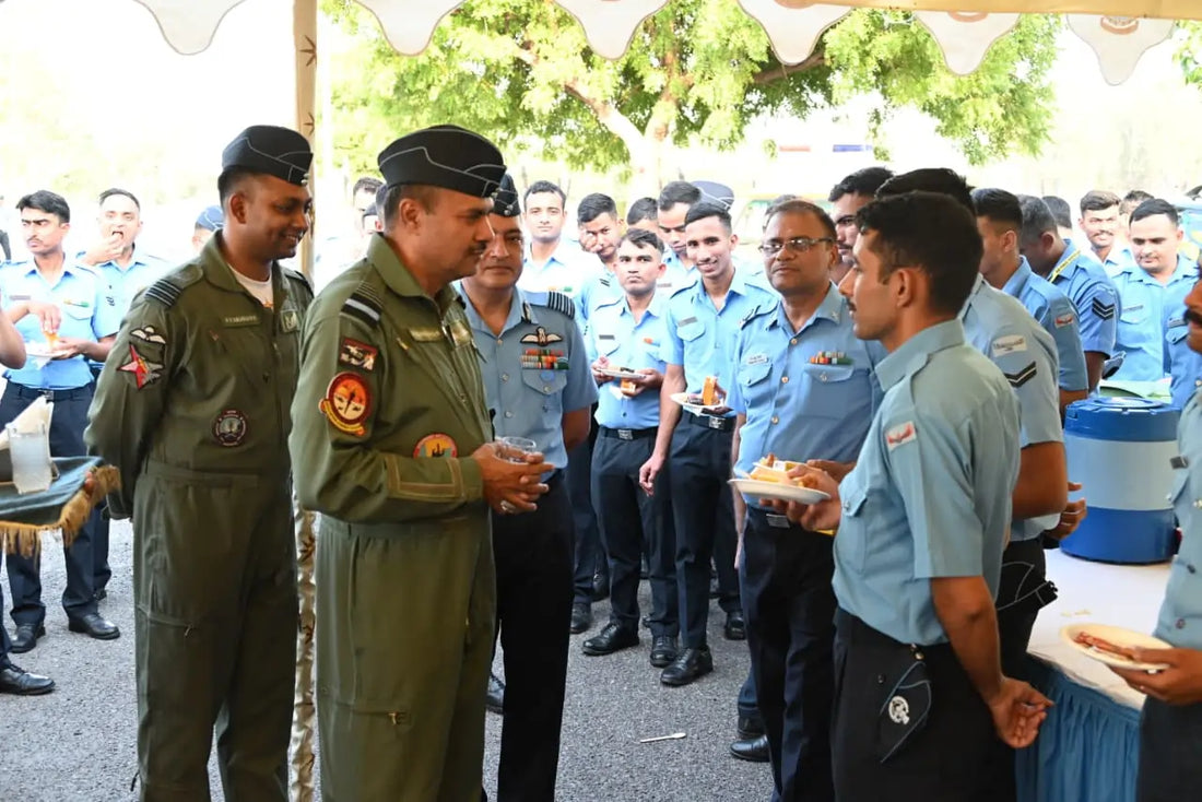 Air Marshal B Manikantan Assesses Operational Readiness at Lucknow Air Force Stations