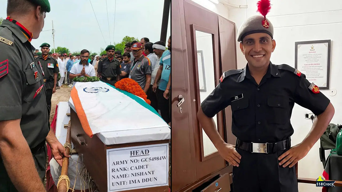 IMA Gentleman Cadet Nishant Dhankhar Dies After Collapsing During Training in Dehradun