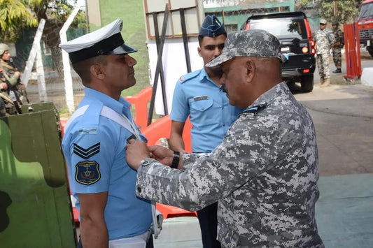 Air Marshal Jeetendra Mishra Evaluates Combat Preparedness at Western Air Command Base