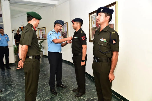 Air Marshal Yalla Umesh Reviews Technological Advancements at MCEME Secunderabad