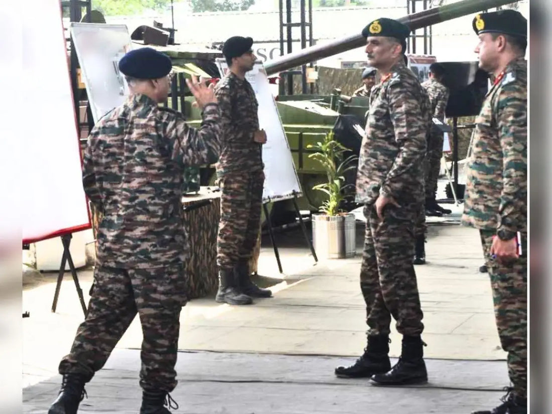 Lt Gen Amit Kabthiyal Reviews Operational Preparedness of Vajra Corps’ Double Victory Brigade