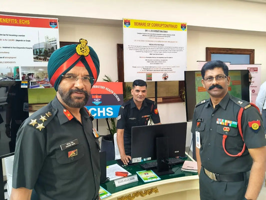 ECHS Establishes Information Cell at Retiring Officers’ Seminar to Strengthen Veteran Healthcare Support