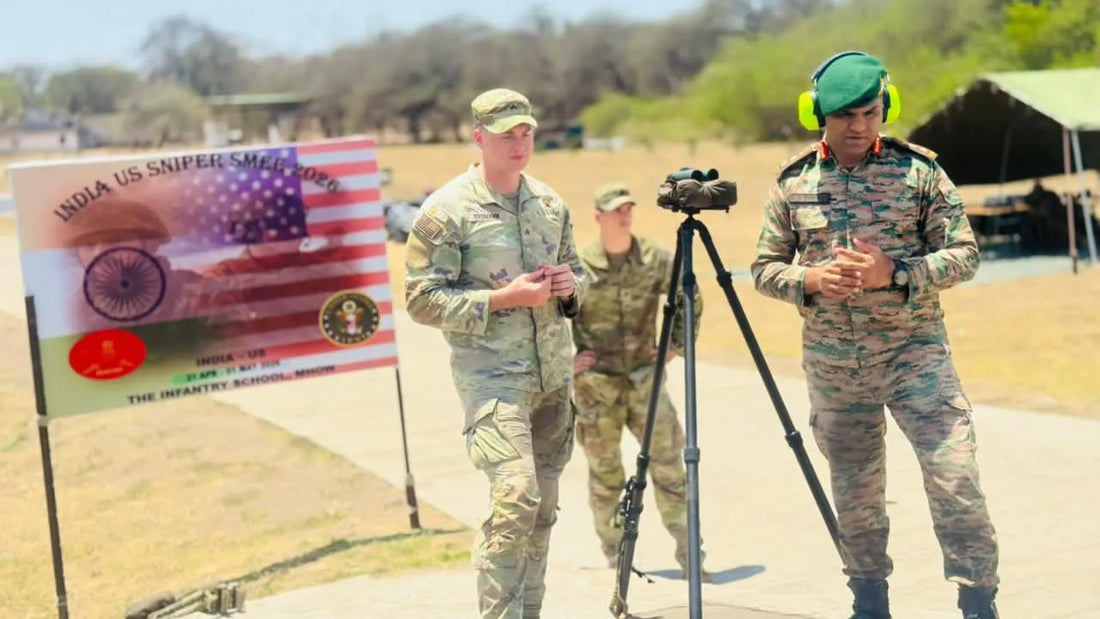 India and US Hold Sniper Expertise Exchange at Infantry School Mhow to Enhance Precision Warfare Capabilities