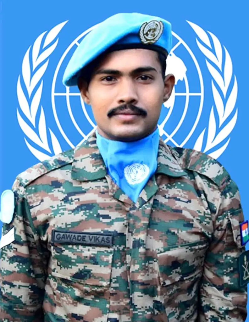 Bombay Sappers Honor Naik Gawade Vikas Vitthal for Sacrifice on UN Peacekeeping Mission