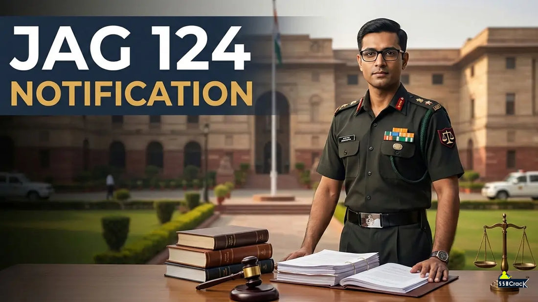 JAG 124 Entry: Indian Army Announces Judge Advocate General Recruitment for October 2026