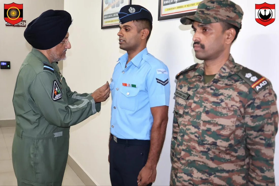 Air Marshal Tejinder Singh Visits Vajra Corps, Reviews Army-Air Force Joint Readiness