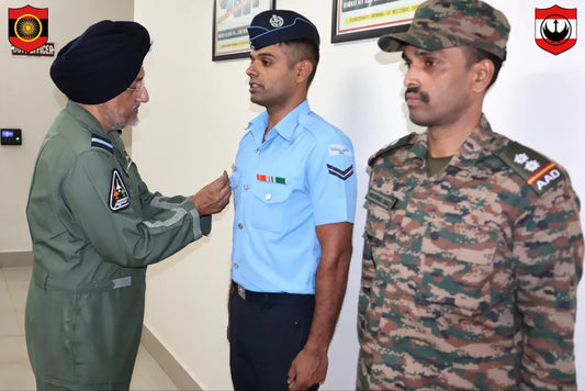 Air Marshal Tejinder Singh Visits Vajra Corps, Reviews Army-Air Force Joint Readiness