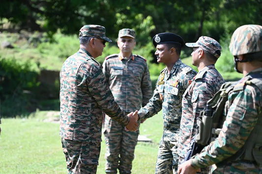 Lt Gen Prasanna Kishore Mishra Assesses Security and Preparedness in Akhnoor's Forward Areas