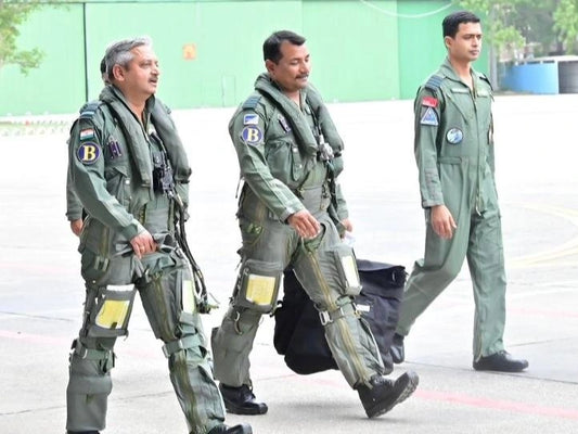 Air Marshal PV Shivanand Reviews Air Base Operational Readiness in Saurashtra Sector