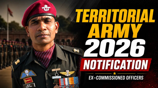 Territorial Army Invites Applications from Ex-Commissioned Officers for Commission as Lieutenants in 2026