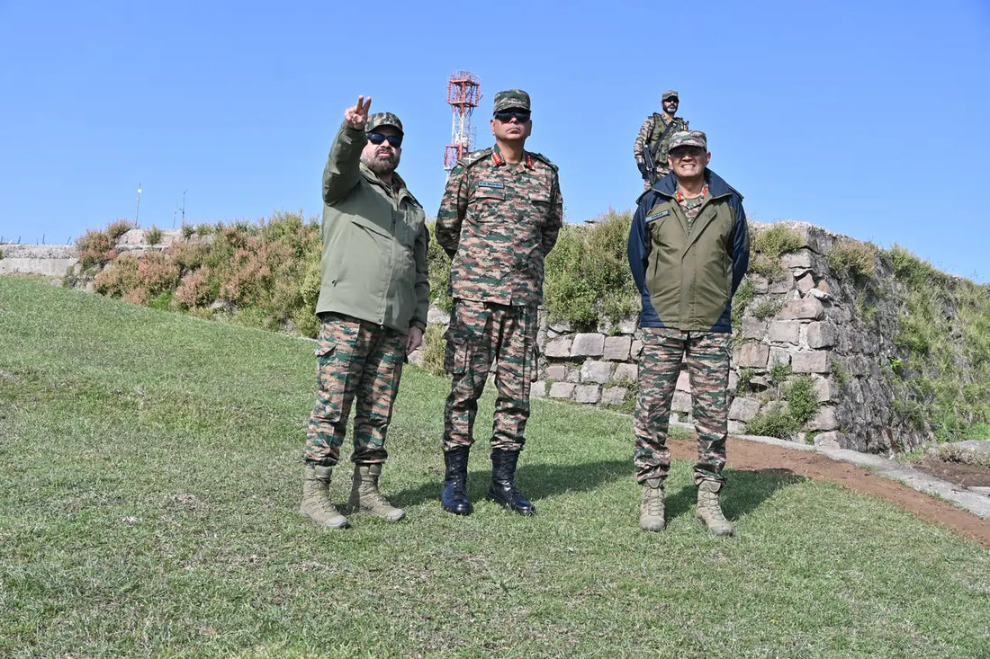 Lt Gen Mishra Assesses Security and Operational Readiness in Basantgarh, Highlights Collaboration and Vigilance