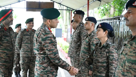 Lt Gen Neeraj Shukla Reviews Gajraj Corps Operational Readiness at Hattigor