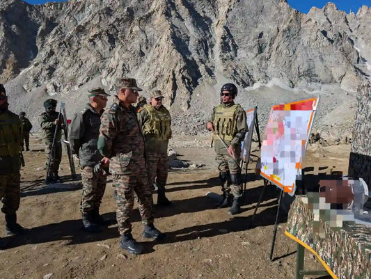 Lt Gen Madanraj Pande Reviews Operational Preparedness in Batalik, Urges High Vigilance Along LoC