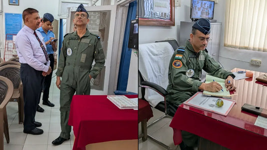 Air Vice Marshal Arijit Singh Reviews ECHS Polyclinic Sarsawa, Reaffirms Beneficiary-Centric Healthcare Focus