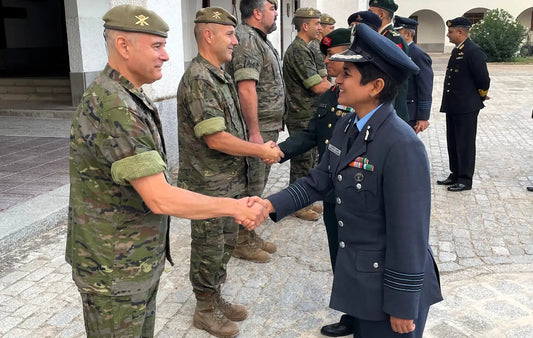 India and Spain Bolster Defence Relations During College of Defence Management's Strategic Visit
