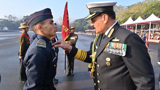 Taxi Driver's Son Emerges as Best NDA Cadet, Claims President's Gold Medal at 149th Passing Out Parade