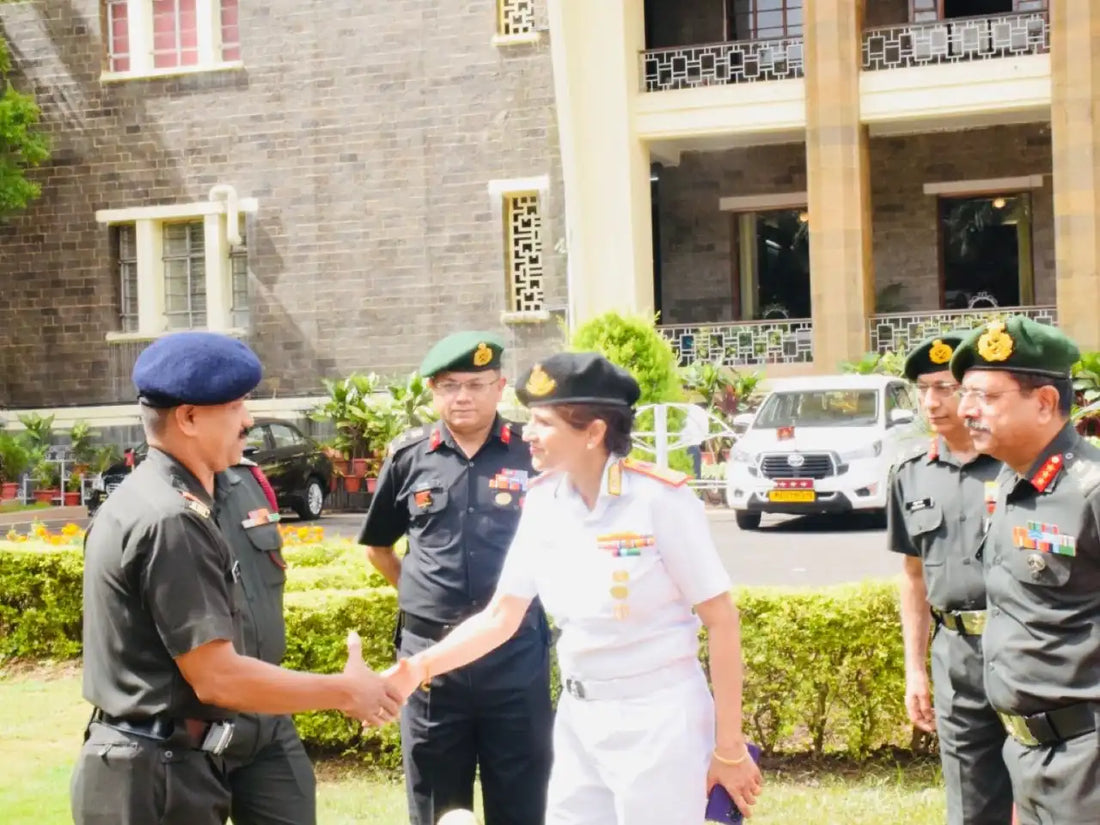 DGAFMS Surgeon Vice Admiral Arti Sarin Bids Farewell at AFMC Pune, Unveils Book and Indigenous Digital Stethoscope