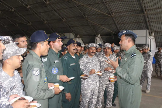 Air Marshal Manikantan Evaluates Operational Readiness at Air Force Station Bihta