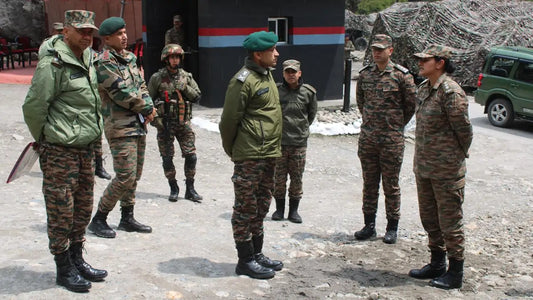 Lt Gen Neeraj Shukla Evaluates Gajraj Corps' Operational Readiness in High-Altitude Terrain