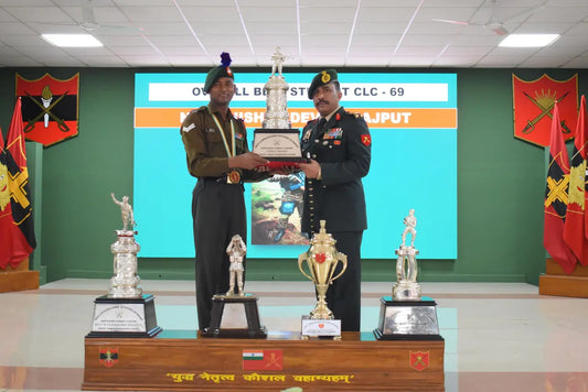 Combat Leadership Course Concludes at NCO Academy, Dhana; Naik Abhishek Dev Recognized as Top Student