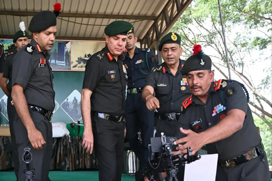 Lt Gen AVS Rathee Reviews Foreign Training and Military-Civil Fusion Node at Aundh Station