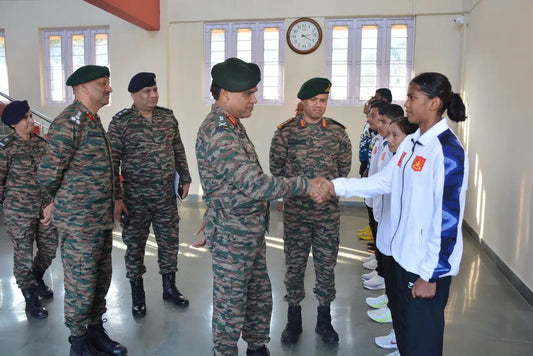 GOC MG&G Area Motivates Aspiring Athletes at Army Sports Institute, Pune