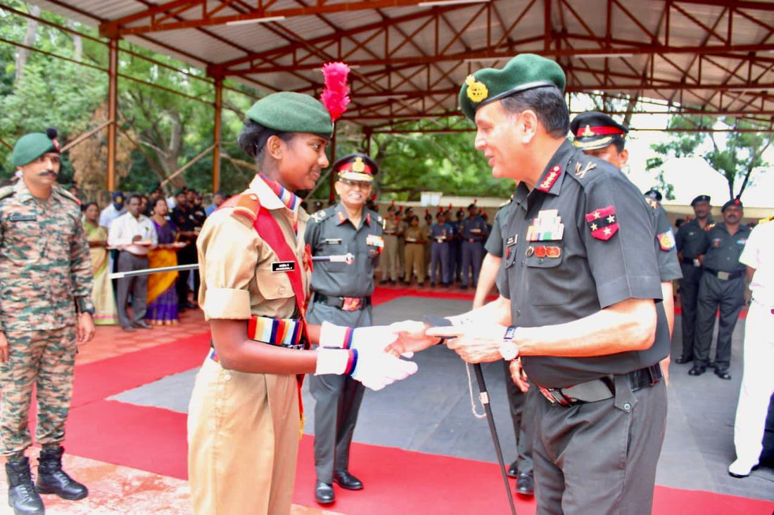 Lt Gen Dhiraj Seth Addresses Cadets at Puducherry NCC Headquarters to Promote Youth Leadership