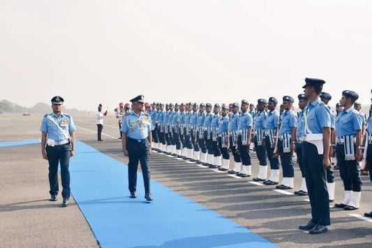 Air Marshal Seethepalli Shrinivas Conducts Thorough Review at Air Force Station Tambaram