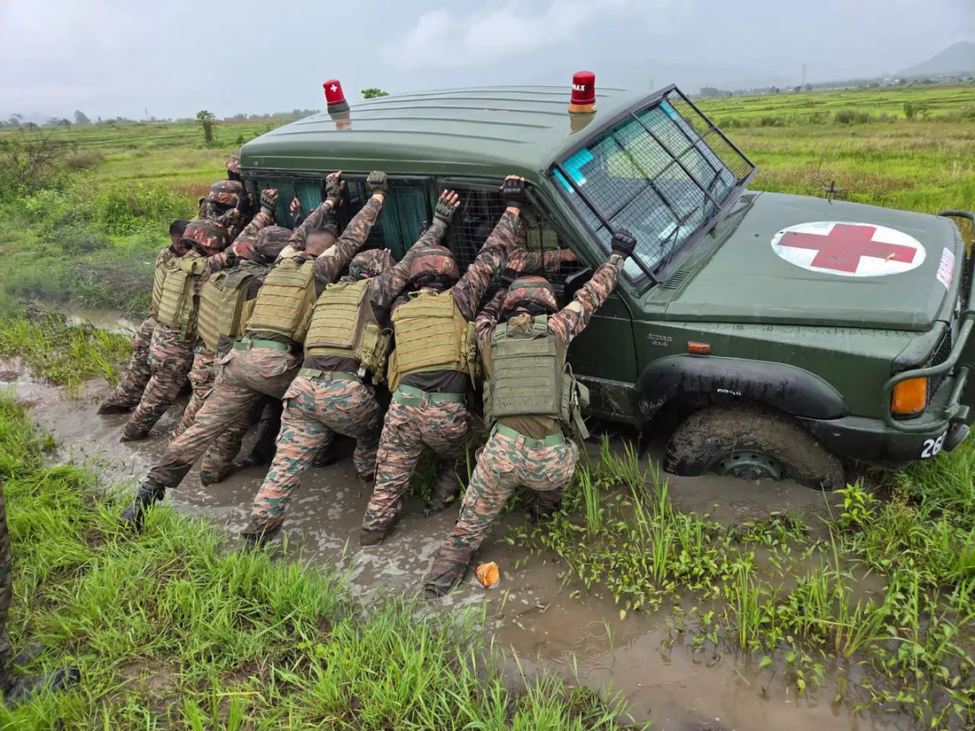 Indian Army and Agencies Coordinate Successful Evacuation of Injured Civilian in Manipur