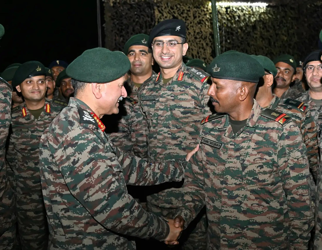 General Upendra Dwivedi Evaluates Operational Readiness at Bikaner Military Station