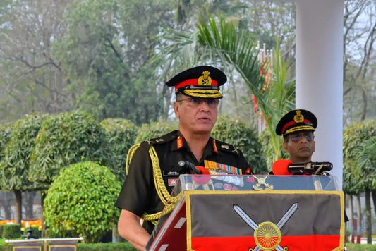 Lt Gen Dhiraj Seth Reviews Officer Commissioning Ceremony at OTA Gaya