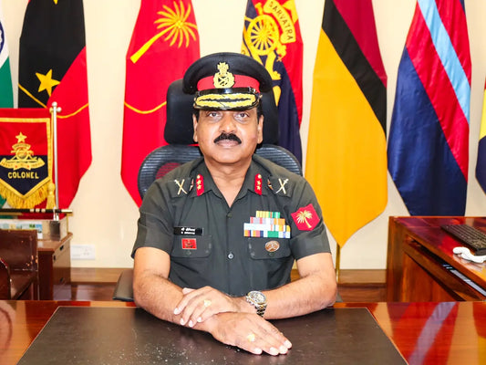Major General G Srinivas Takes Command of Telangana & Andhra Sub Area