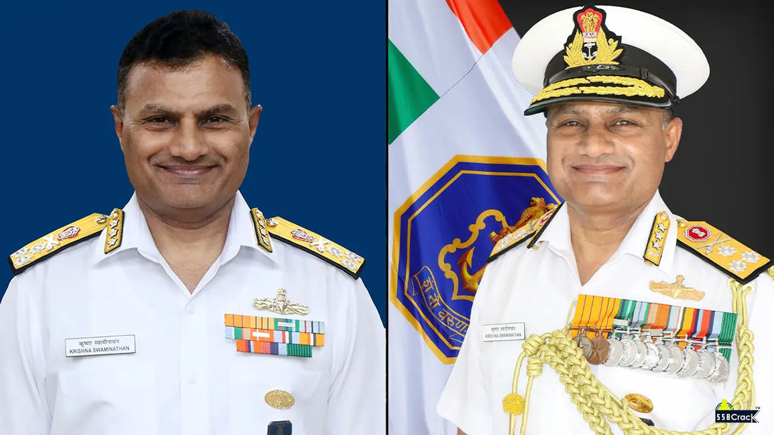 Krishna Swaminathan Named as New Chief of Naval Staff, Succeeding Admiral Tripathi