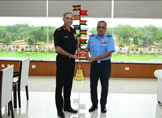 Air Marshal Sandeep Thareja Reviews Medical Readiness at Jaipur Military Station