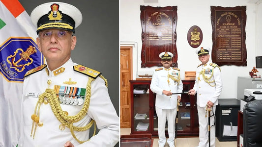 Rear Admiral Ravnish Seth Takes Command as Head of Naval Ship Repair Yard, Karwar