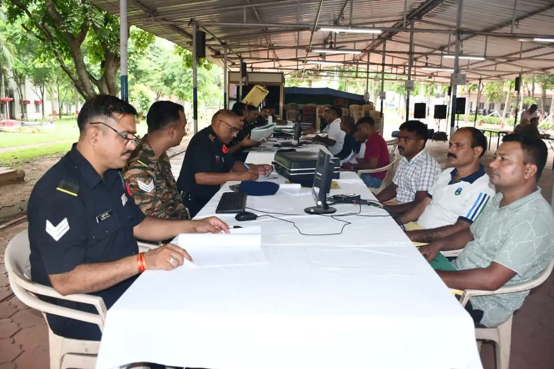 Madhya Bharat Area Conducts Discharge Drill for 177 Army Personnel Before Civilian Transition