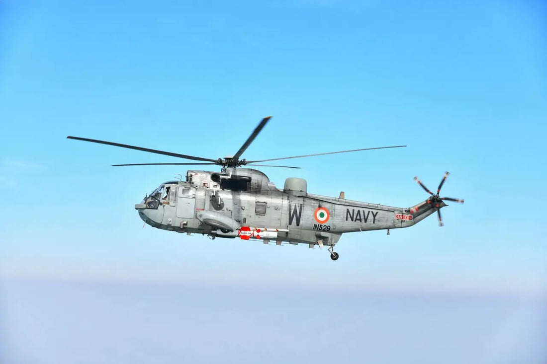 Indian Navy Bids Farewell to Iconic Sea King 42B Helicopters After 55 Years
