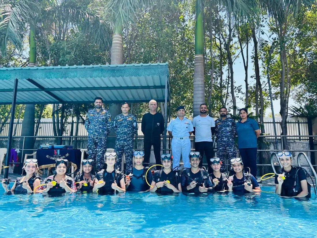 Brigadier VS Chauhan Opens Four-Day NCC Scuba Diving Camp in Chandigarh