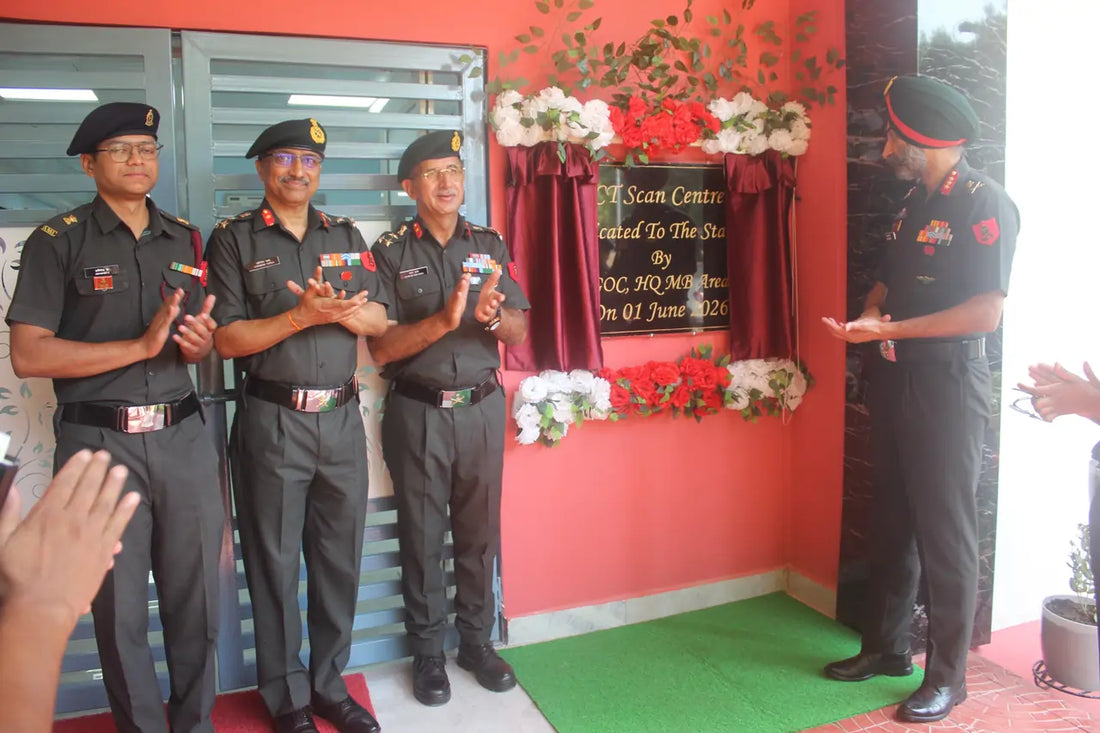 Lt Gen Vandhra Launches State-of-the-Art 64-Slice CT Scanner at Military Hospital Jabalpur